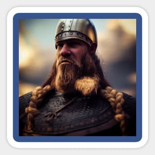 Viking Raider Sticker